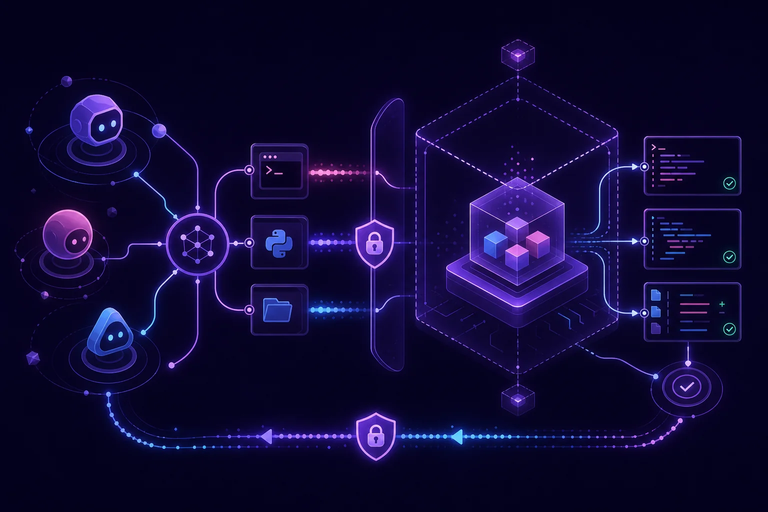 CrewAI sandbox with E2B isolates AI agent code execution in secure, ephemeral virtual machines.